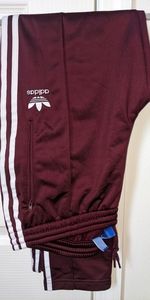 Adidas Women's High Sheen Track Pants (L)